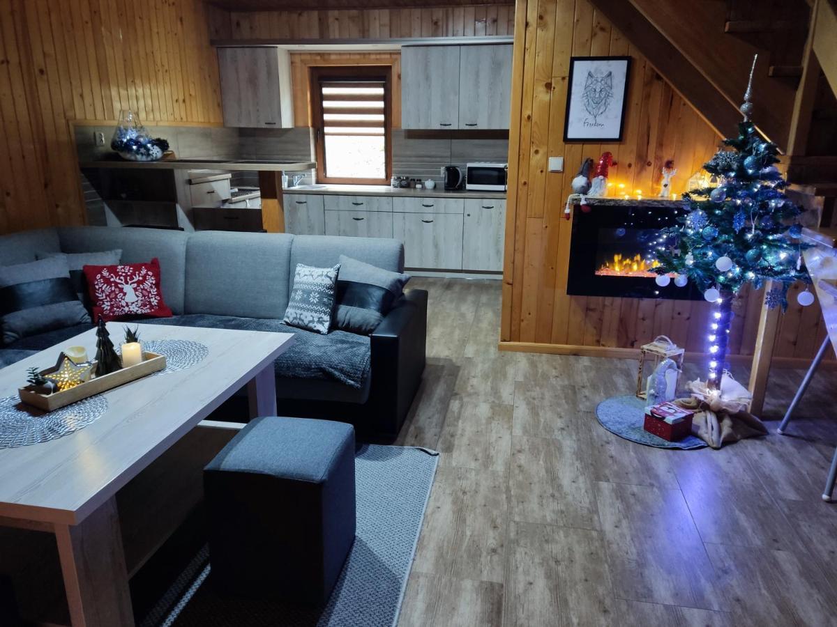 Chaty Na Cholewicy Domki Caloroczne Solina  Exteriör bild